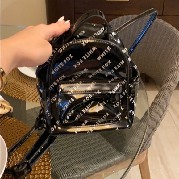 White fox boutique mini backpack - Picture 7 of 8